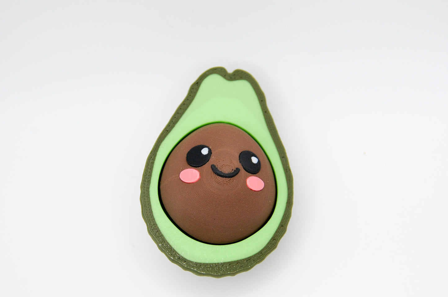 Avocado Clicker 3D printed fidget