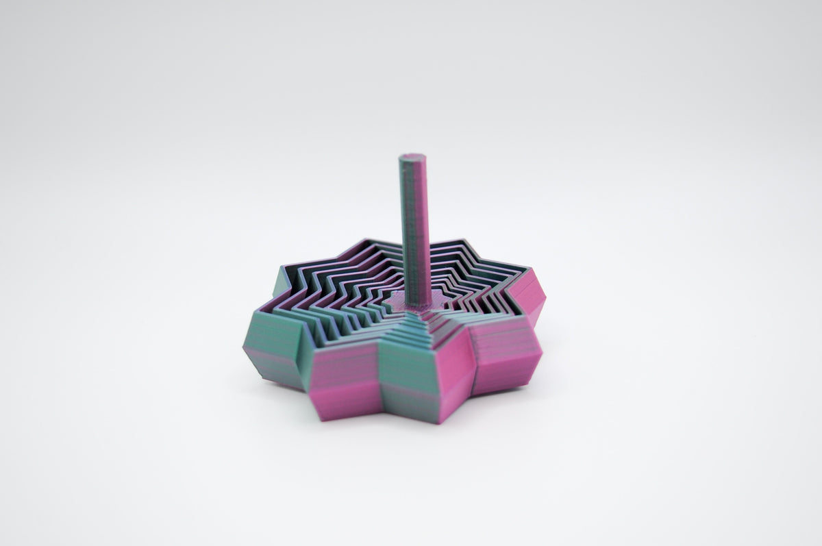 Colorful 3D printed fidget toy by InnovaShawn