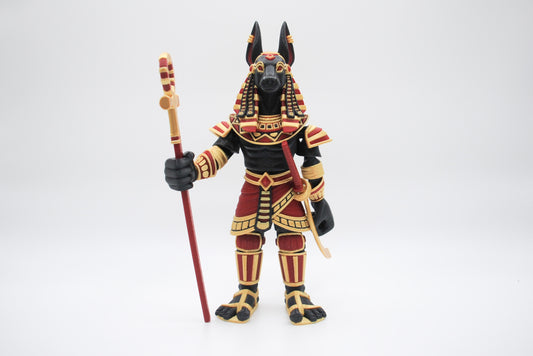 Articulated Anubis 3D printed figure by InnovaShawn