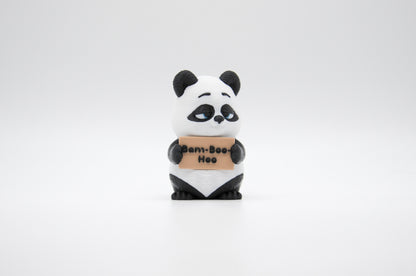 Panda AWA sign reading Bam-Boo-Hoo