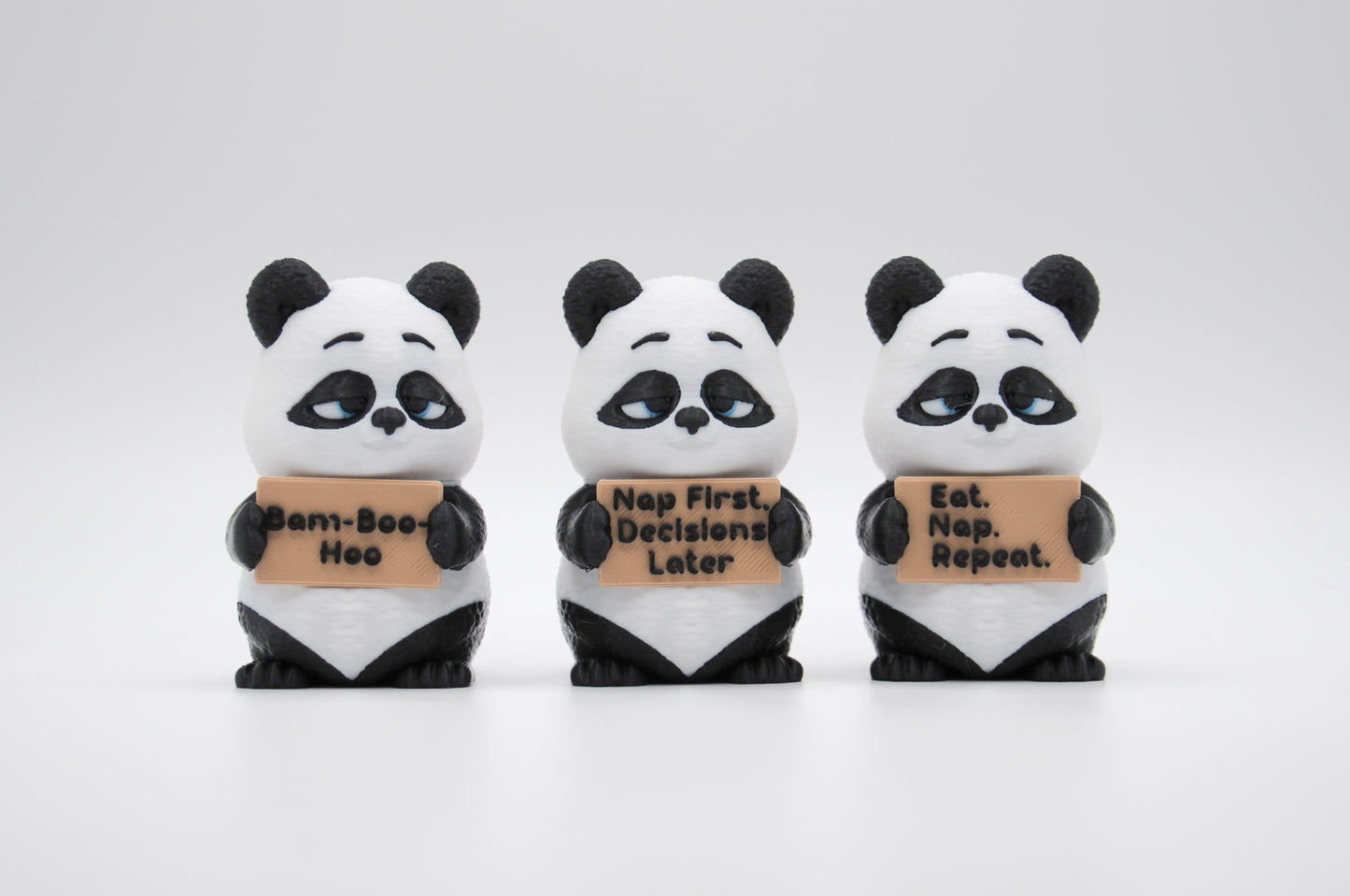 Animals with Attitude panda sign group