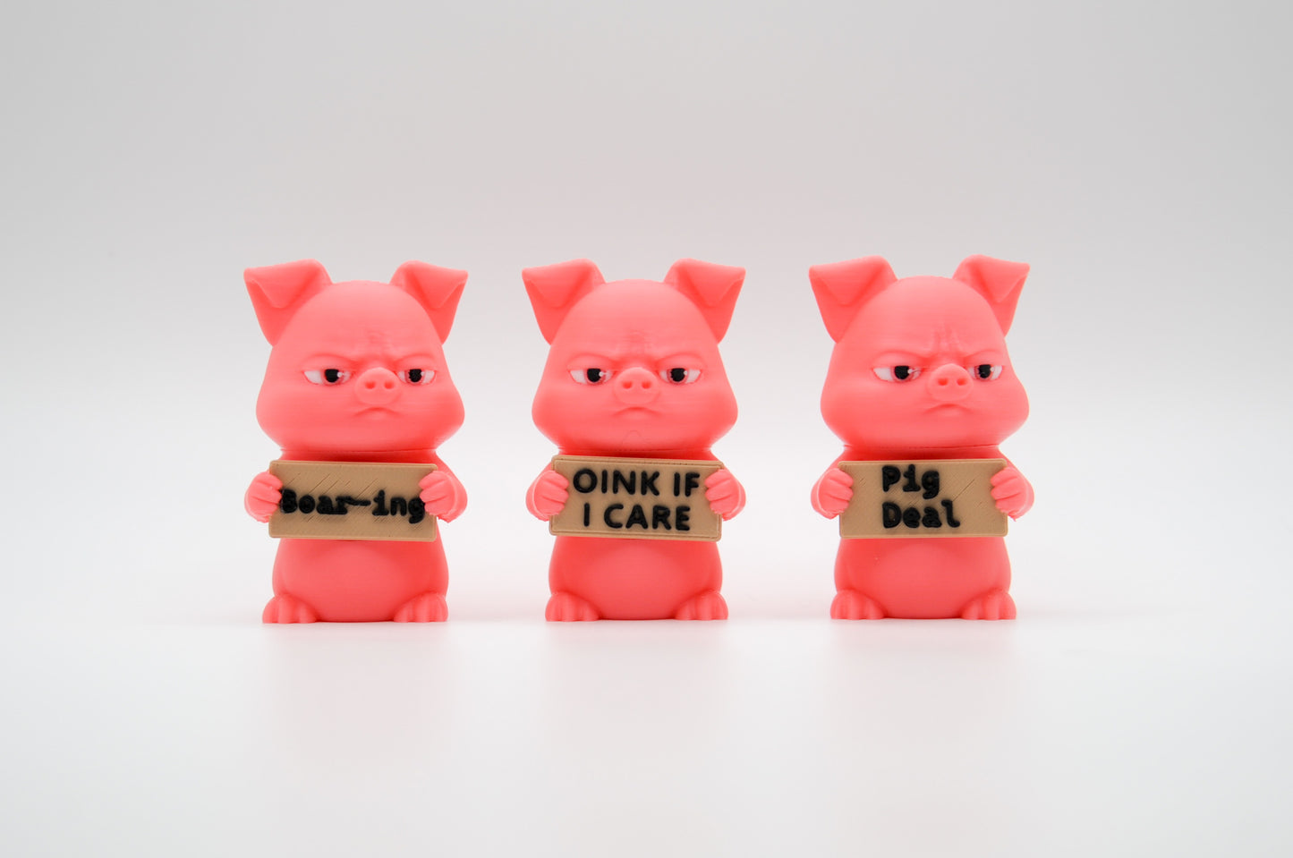 Animals with Attitude pig sign group