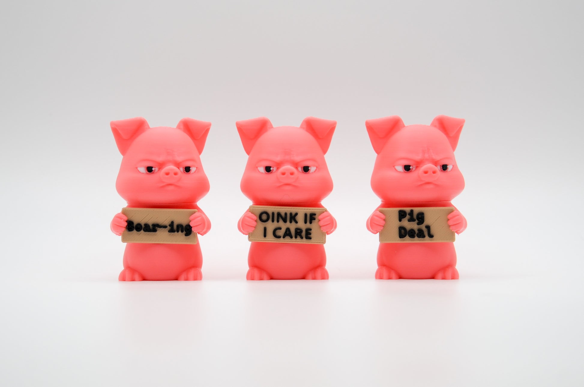 Animals with Attitude pig sign group