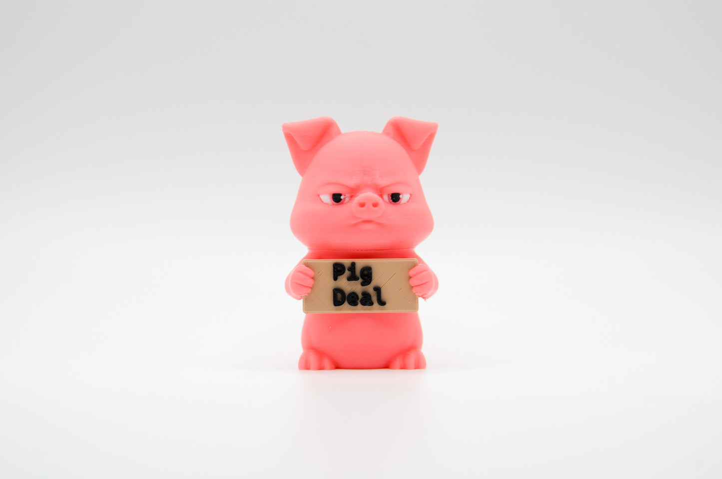 Pig AWA sign reading Pig Deal