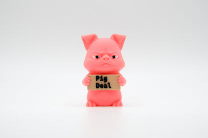 Pig AWA sign reading Pig Deal