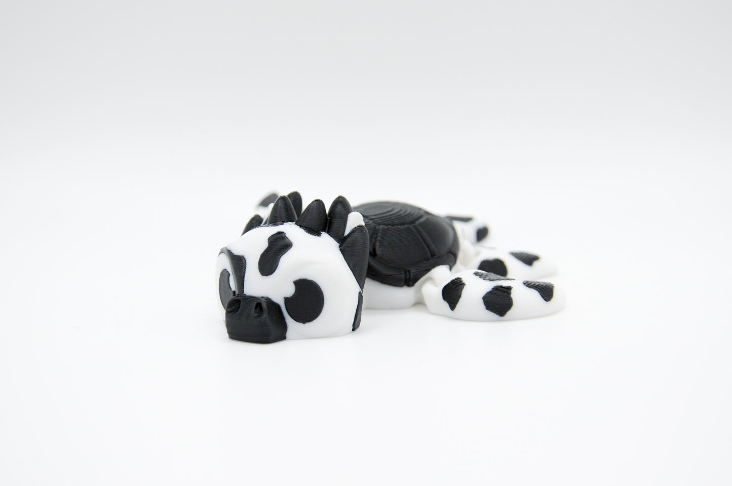 Classic cow turtle 3D printed figure