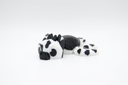 Classic cow turtle 3D printed figure