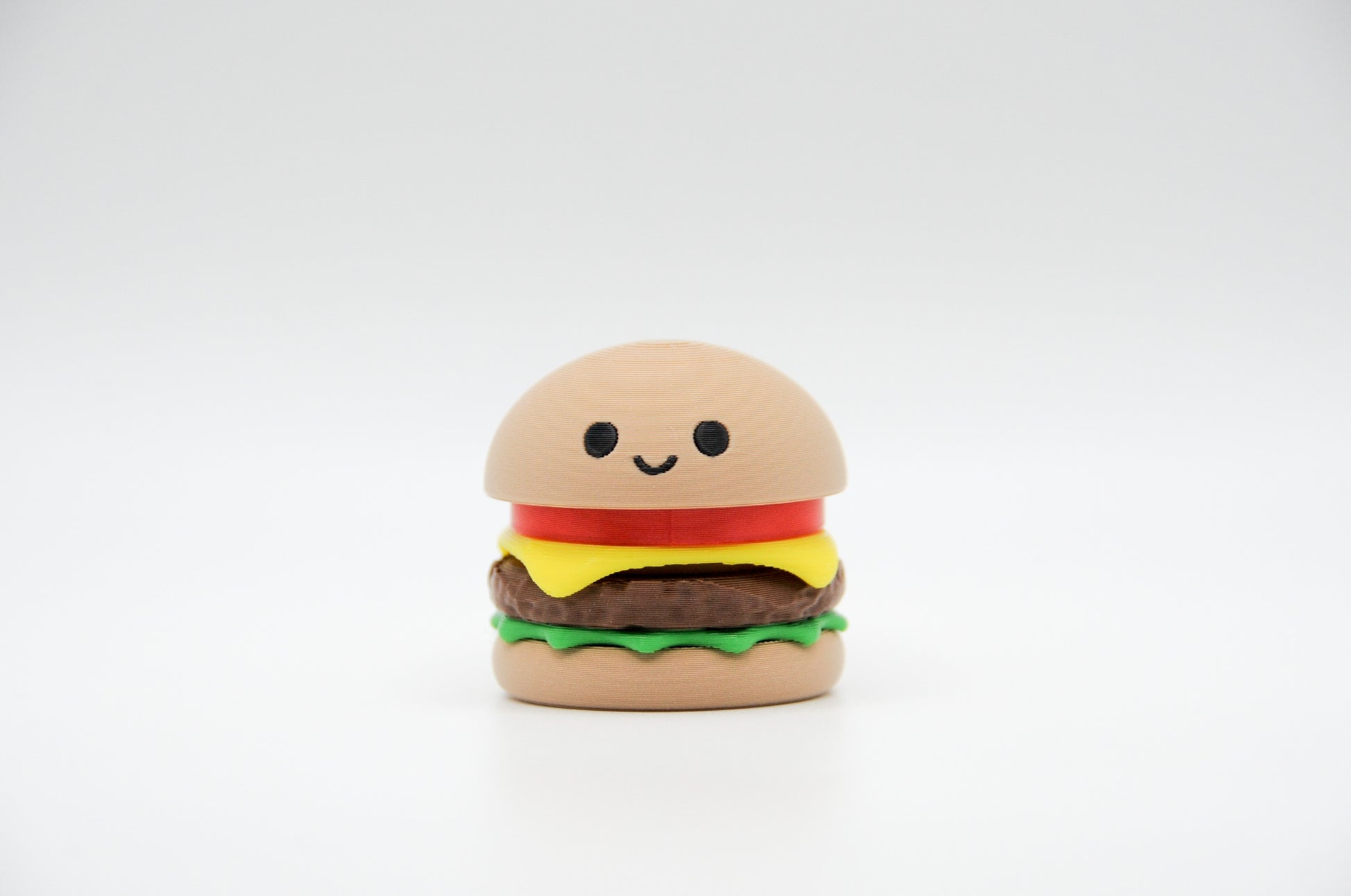 Cheeseburger 3D printed figure