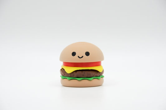 Cheeseburger 3D printed figure