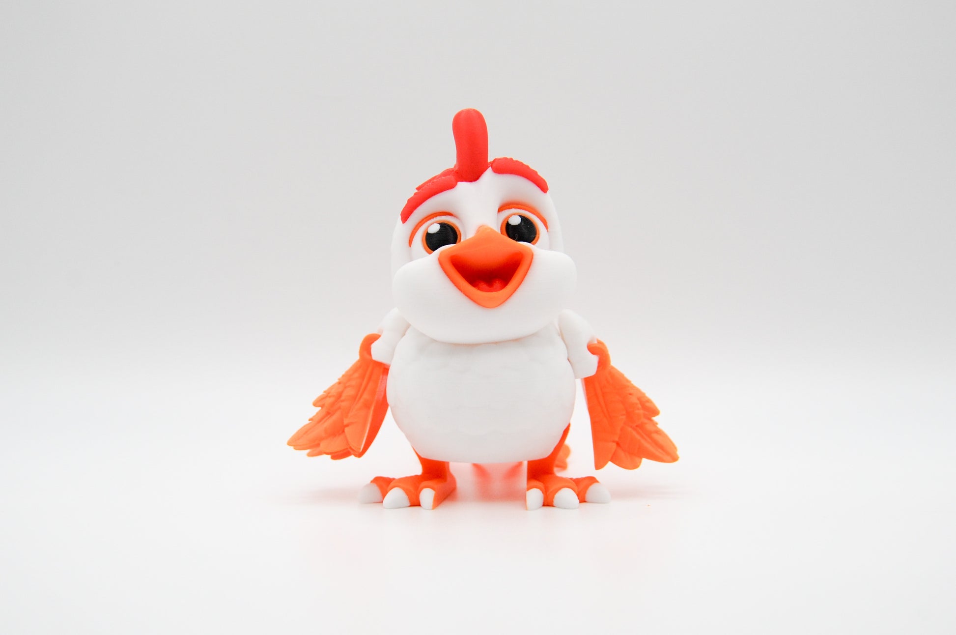 Chicken 3D printed figure