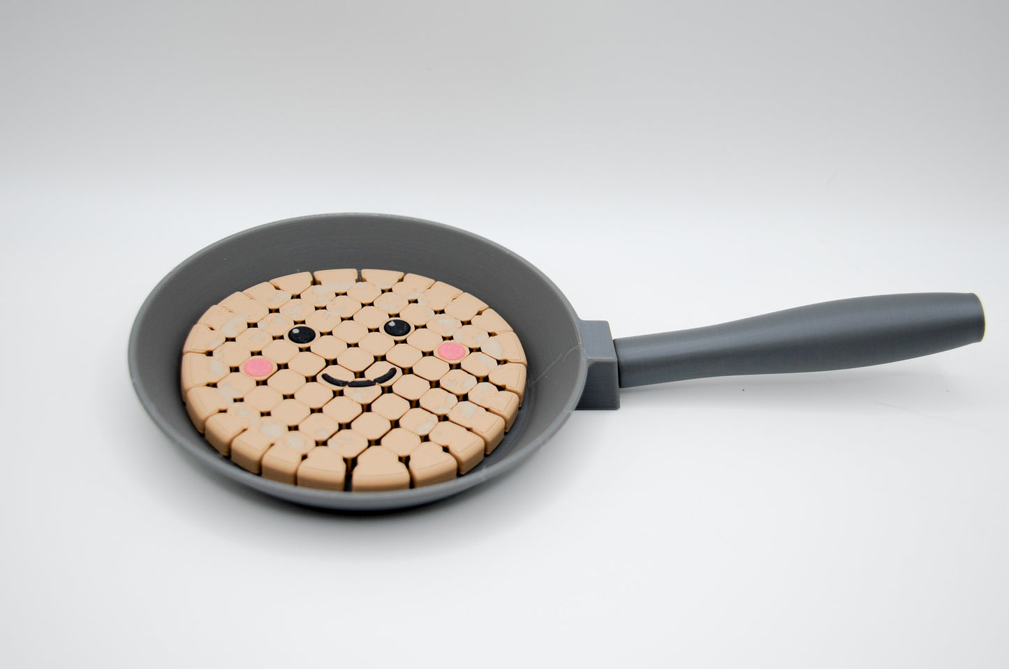 Cookie skillet 3D printed fidget toy