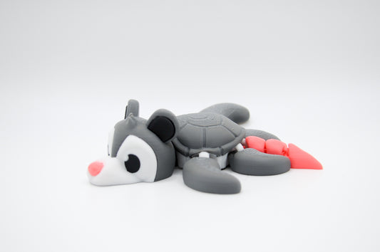 Possum hybrid turtle 3D printed figure