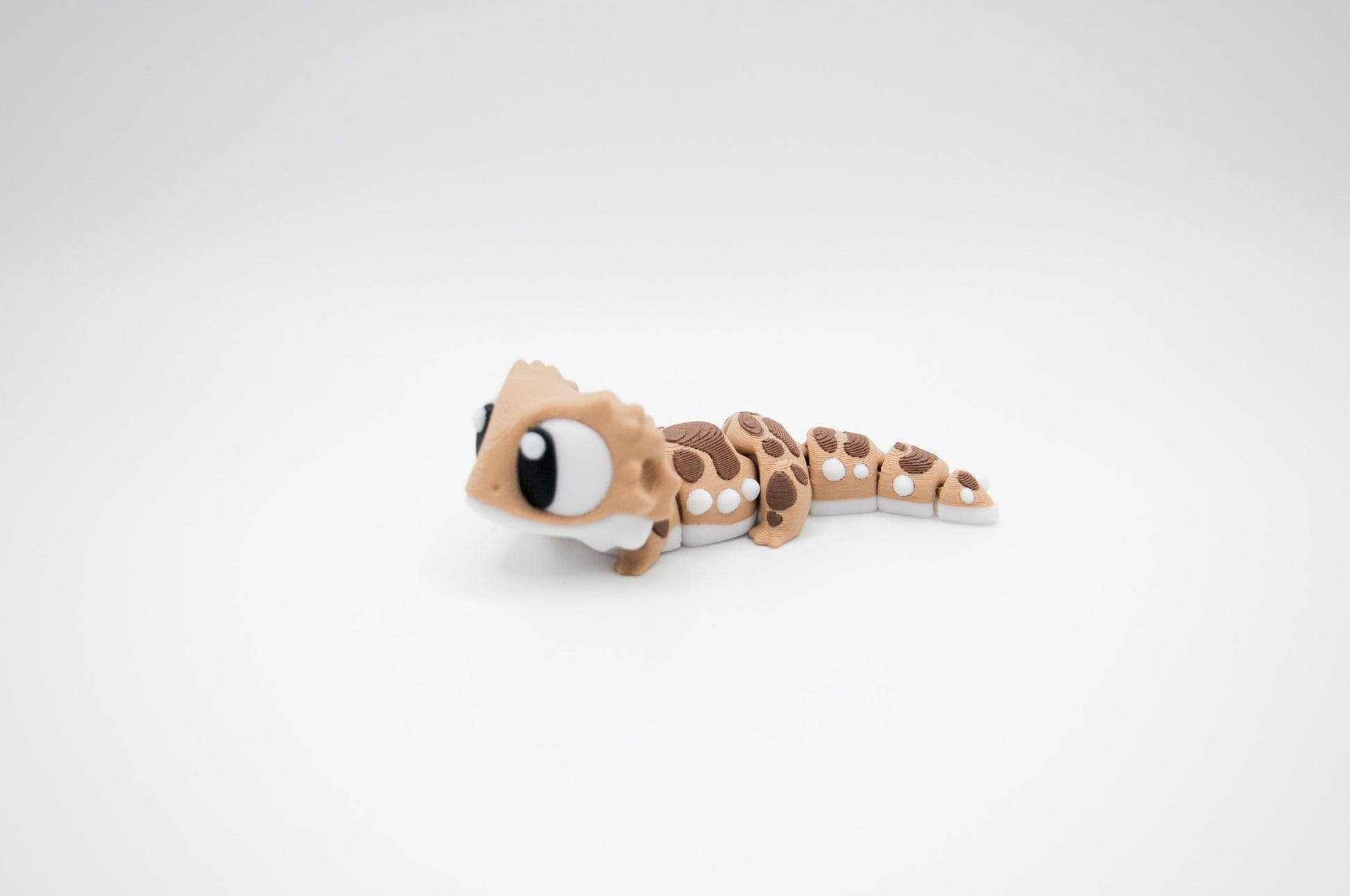 Mini bearded dragon 3D printed figure