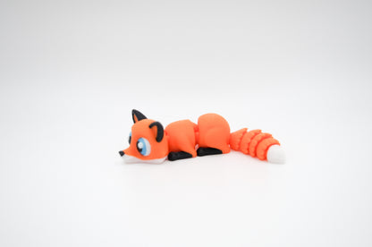 Mini fox orange 3D printed figure