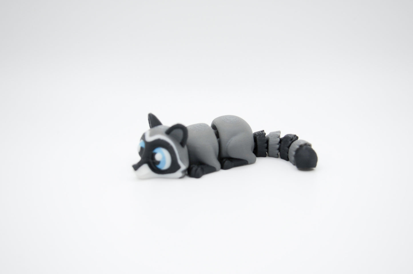 Mini raccoon 3D printed figure