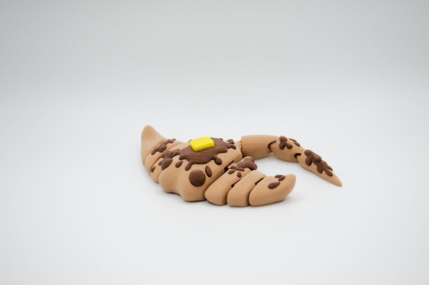 Pancake ray articulated 3D printed figure