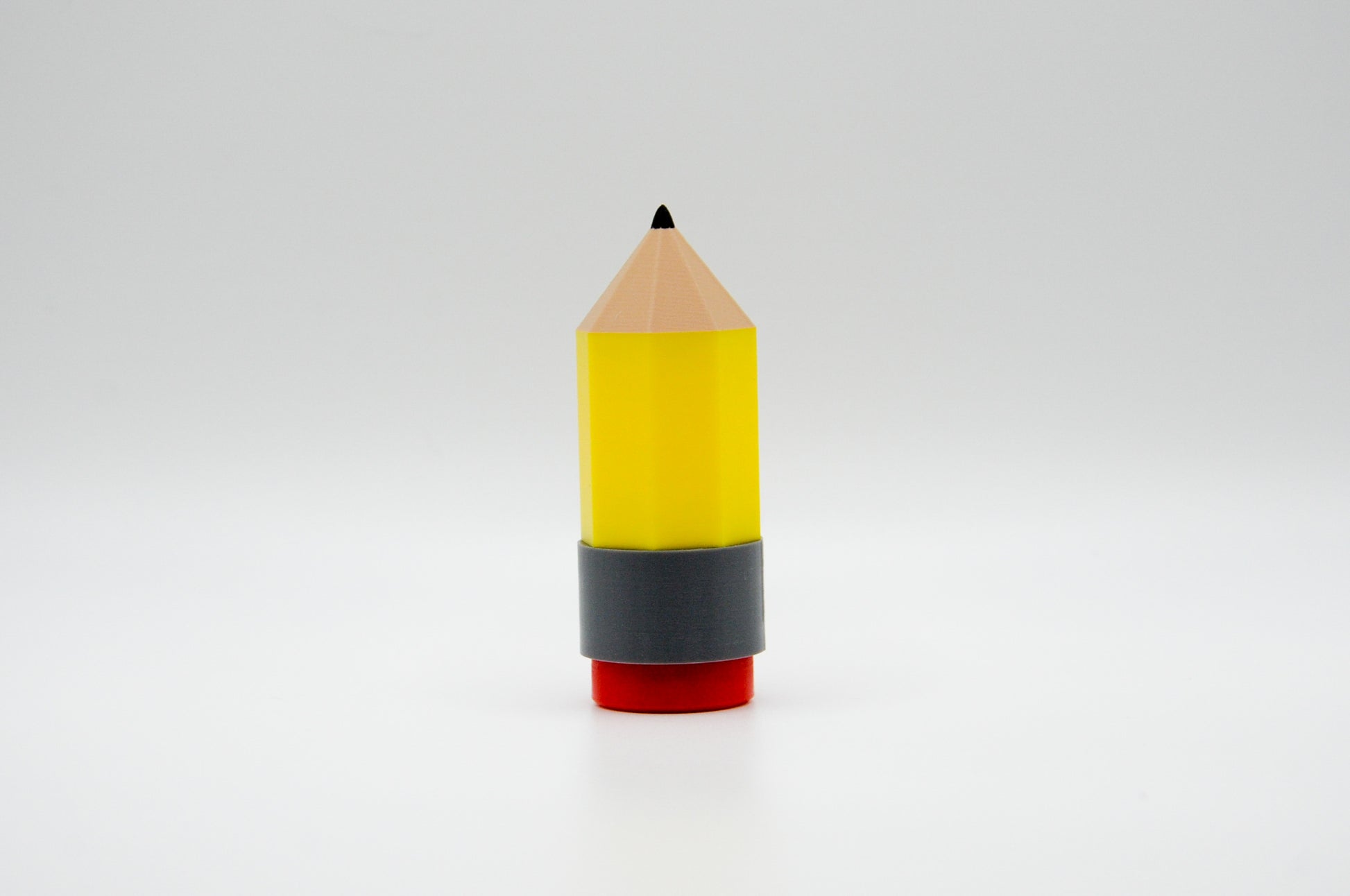 Pencil 3D printed figure